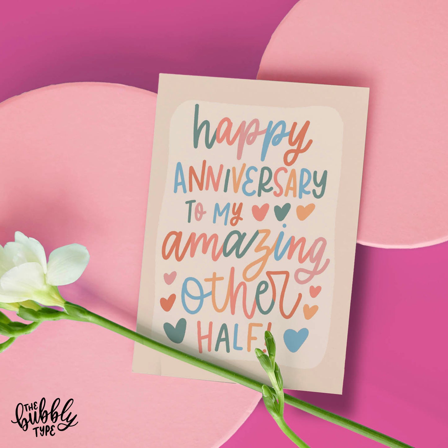 Australian made Love and Anniversary Greeting Cards. Happy anniversary to my amazing other half. Cute card for wife. Fun card for husband.