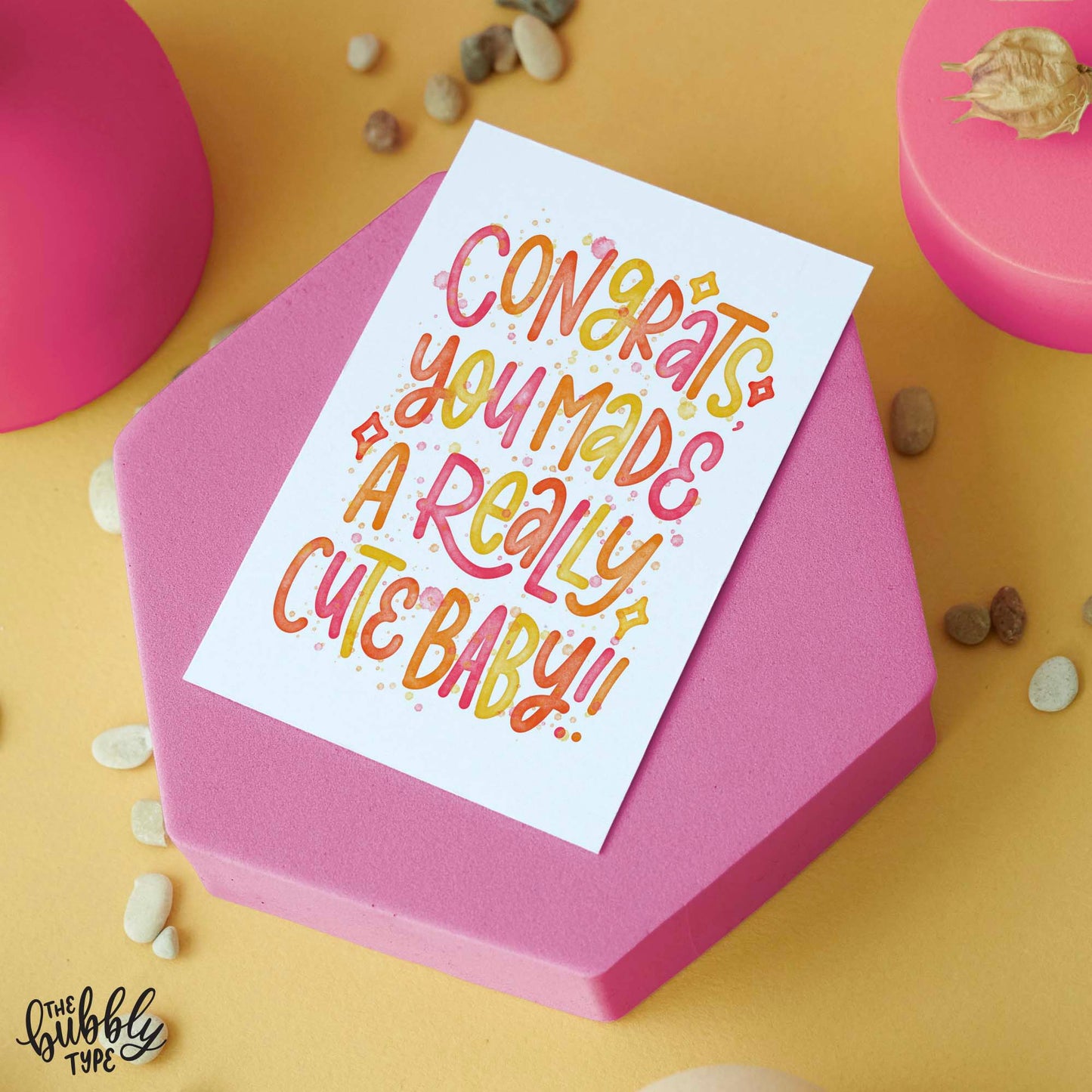 Congrats You Made A Really Cute Baby - Greeting Card