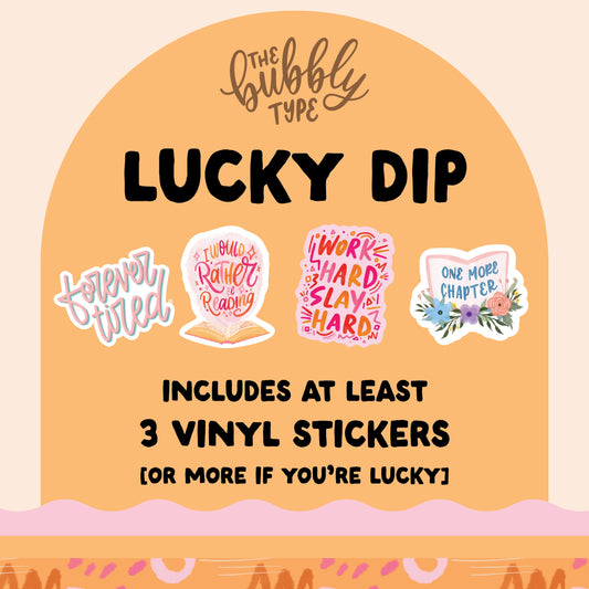 Lucky Dip - Vinyl Stickers