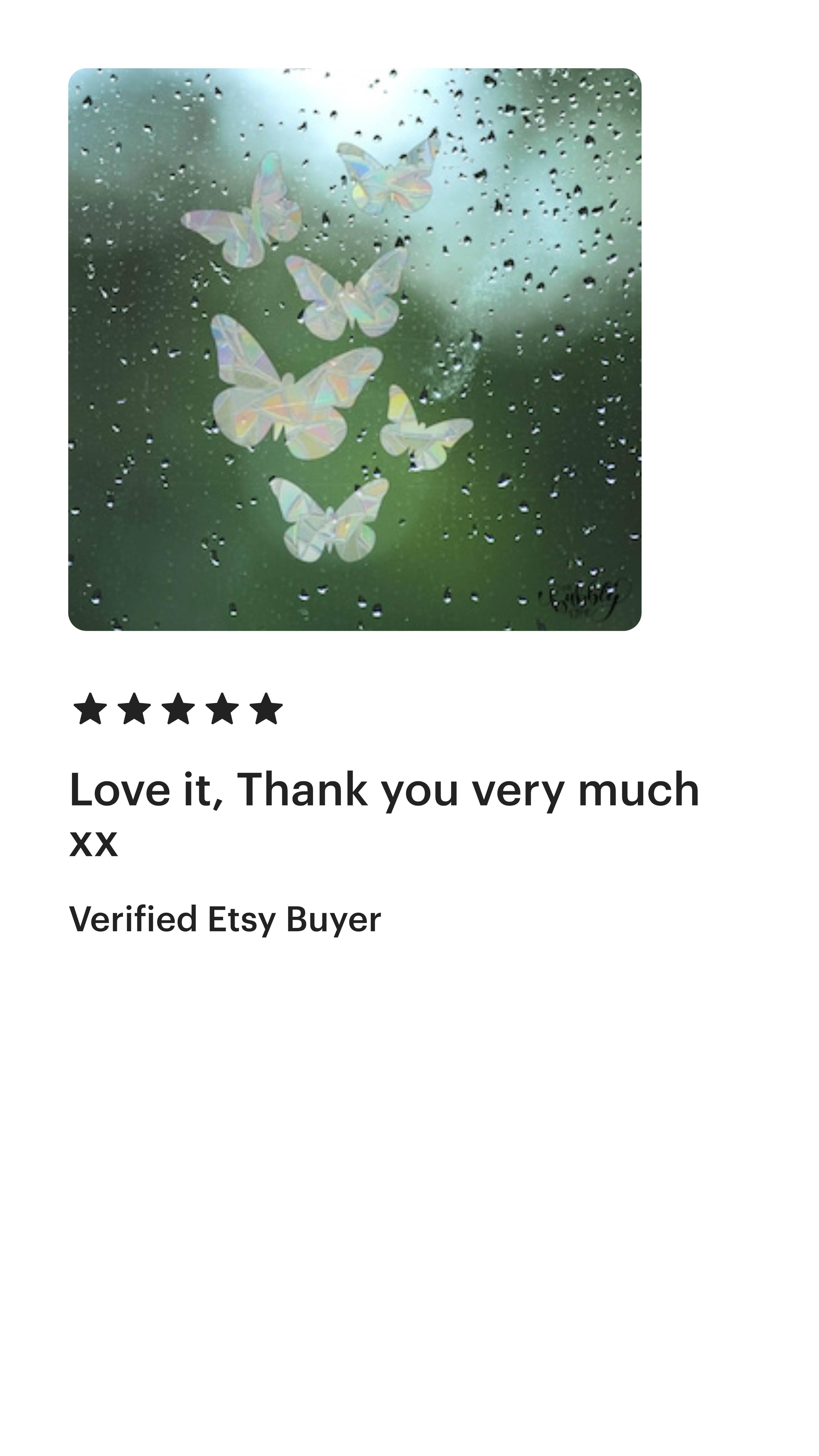 The Bubbly Type - Sun Catcher 5 Star Review 