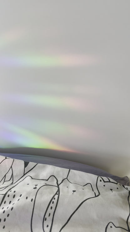 Smile Often Rainbow - Sun Catcher (Window Sticker Decal)