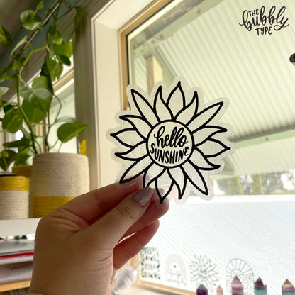 Hello Sunshine (Flower) - Sun Catcher