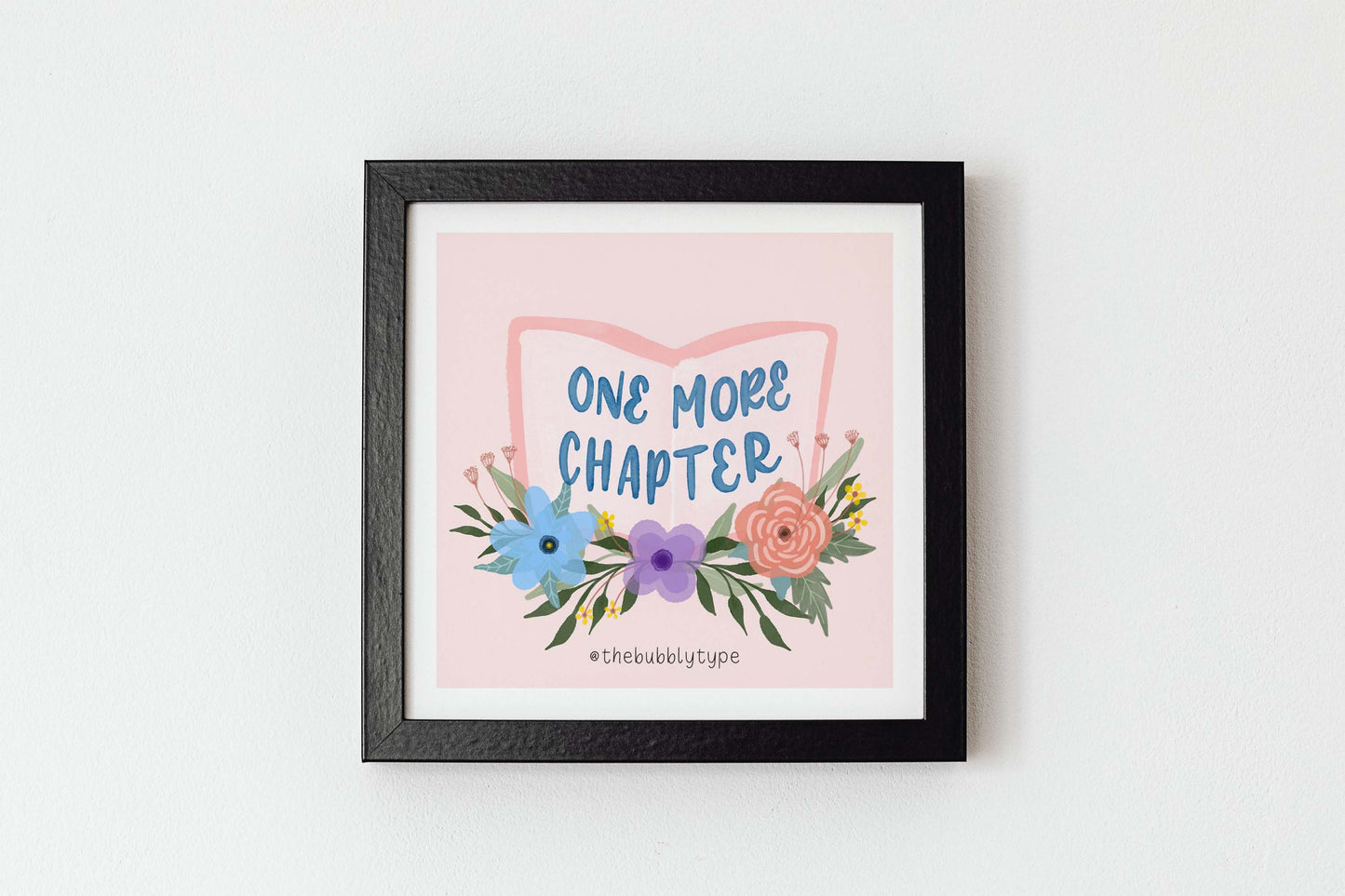 One More Chapter (Book) - Art Print