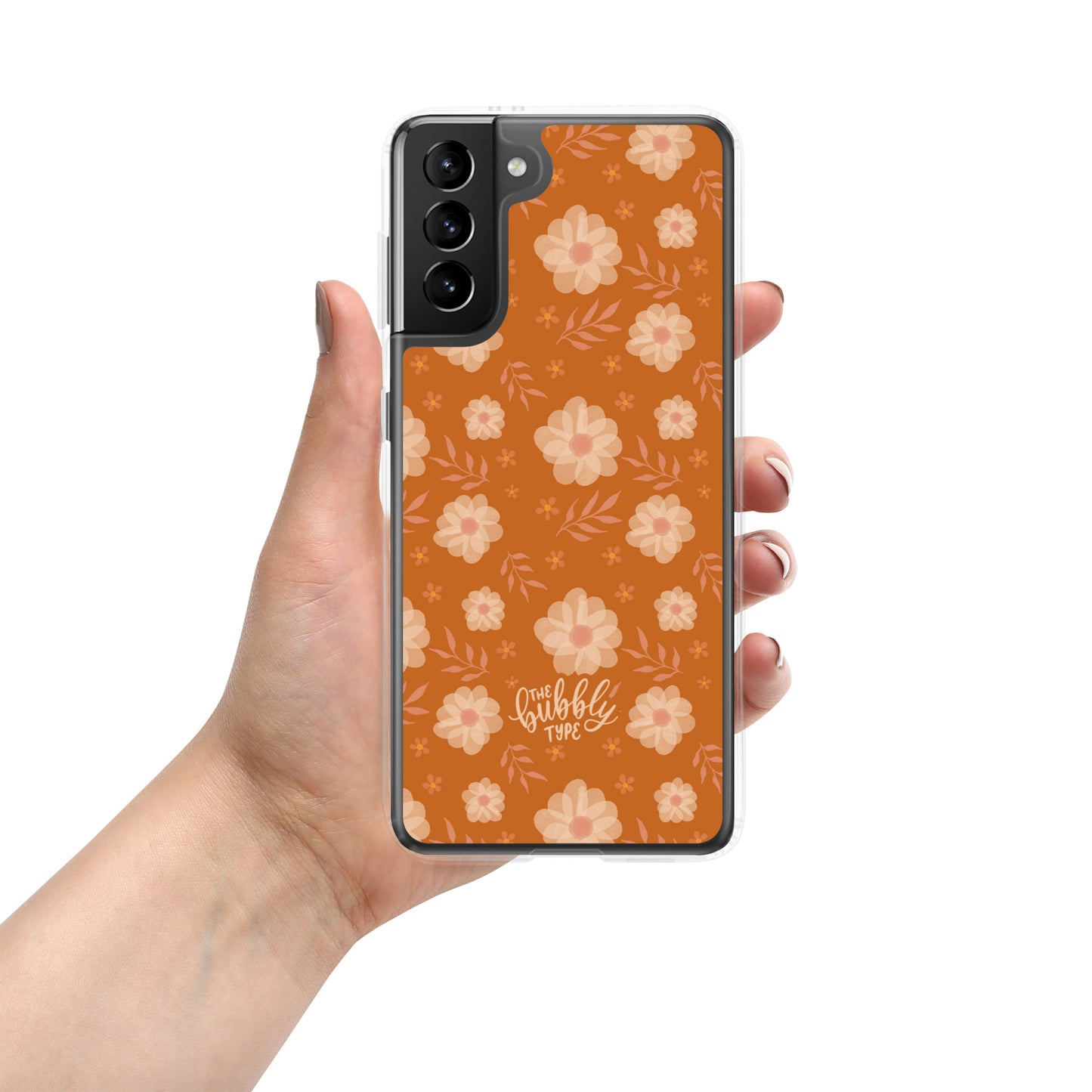 Ochre Florals Samsung Case