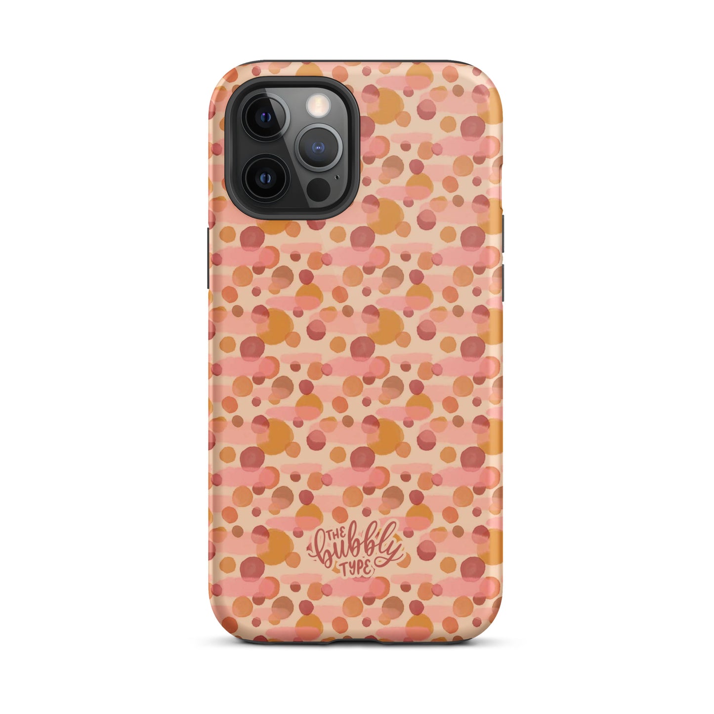 Boho Bubbles Tough iPhone case