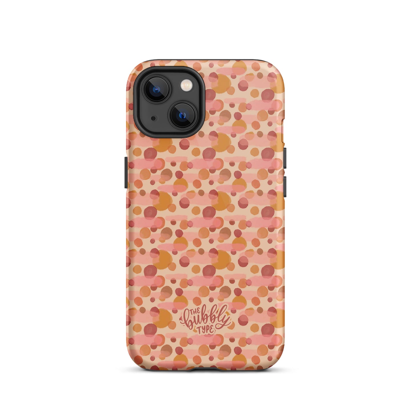 Boho Bubbles Tough iPhone case