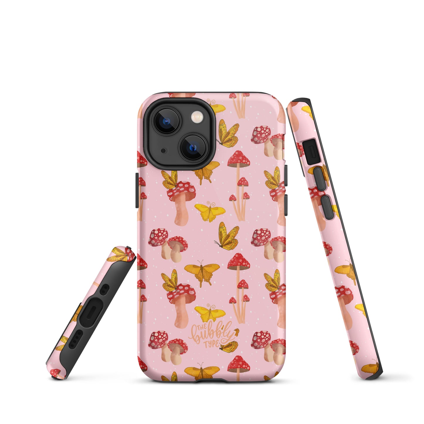 Butterflies & Mushrooms - Tough iPhone case