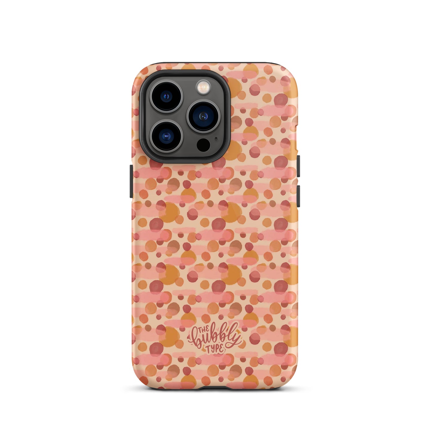 Boho Bubbles Tough iPhone case