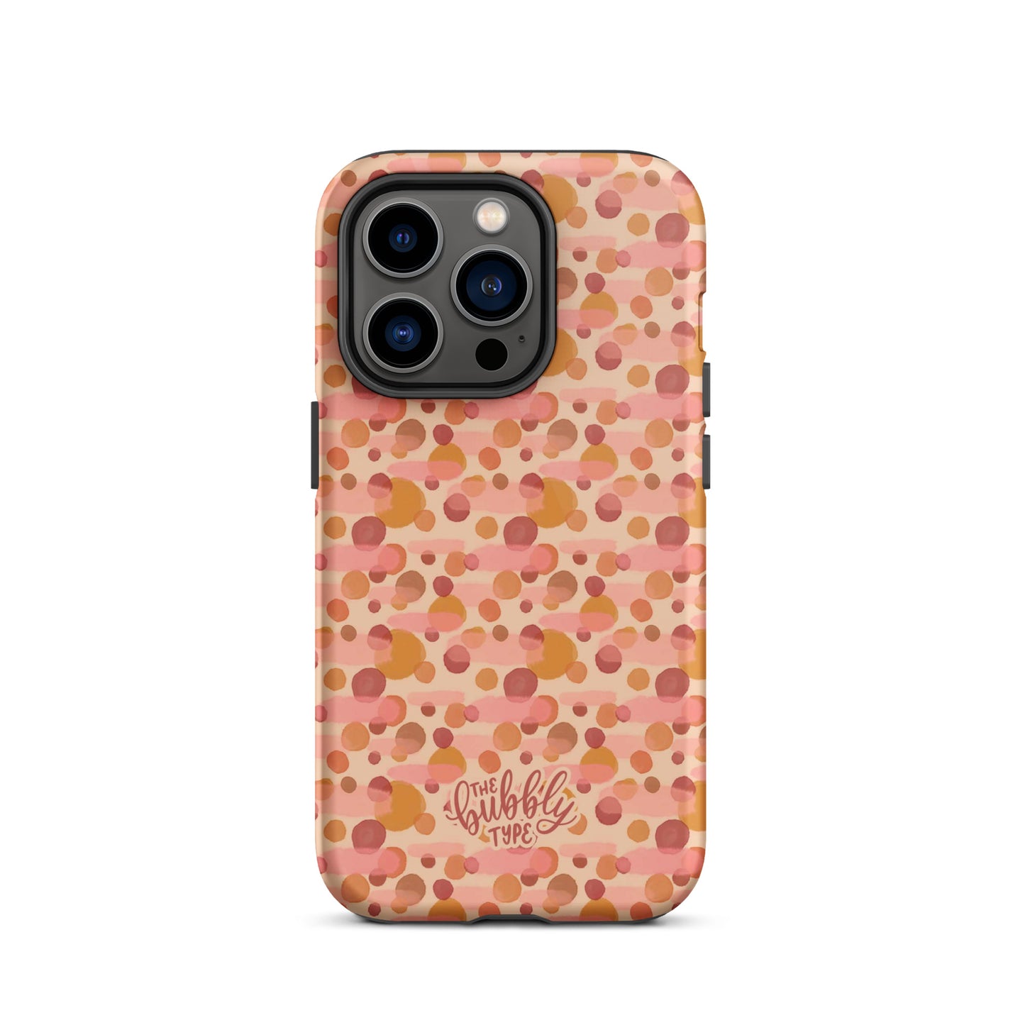 Boho Bubbles Tough iPhone case