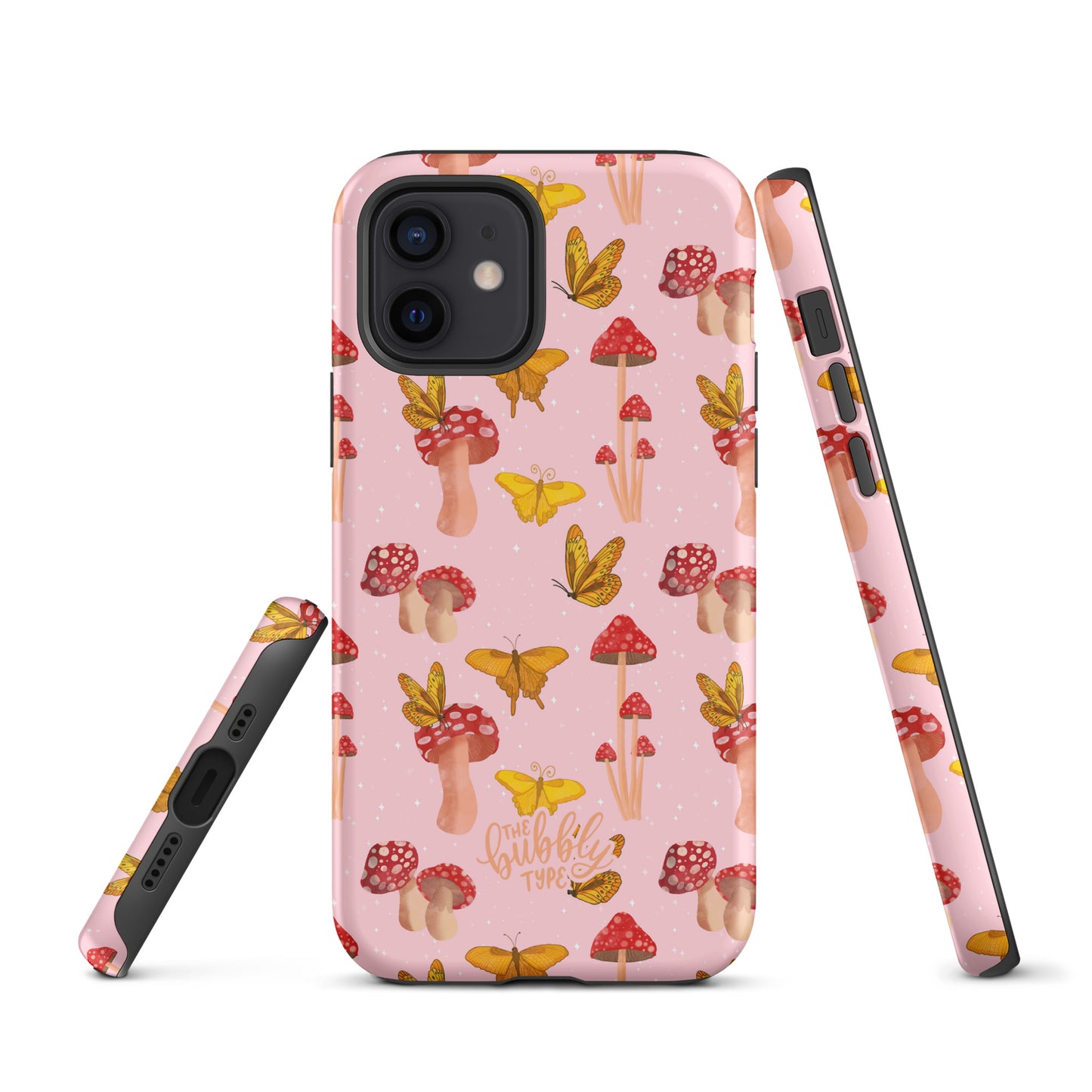 Butterflies & Mushrooms - Tough iPhone case