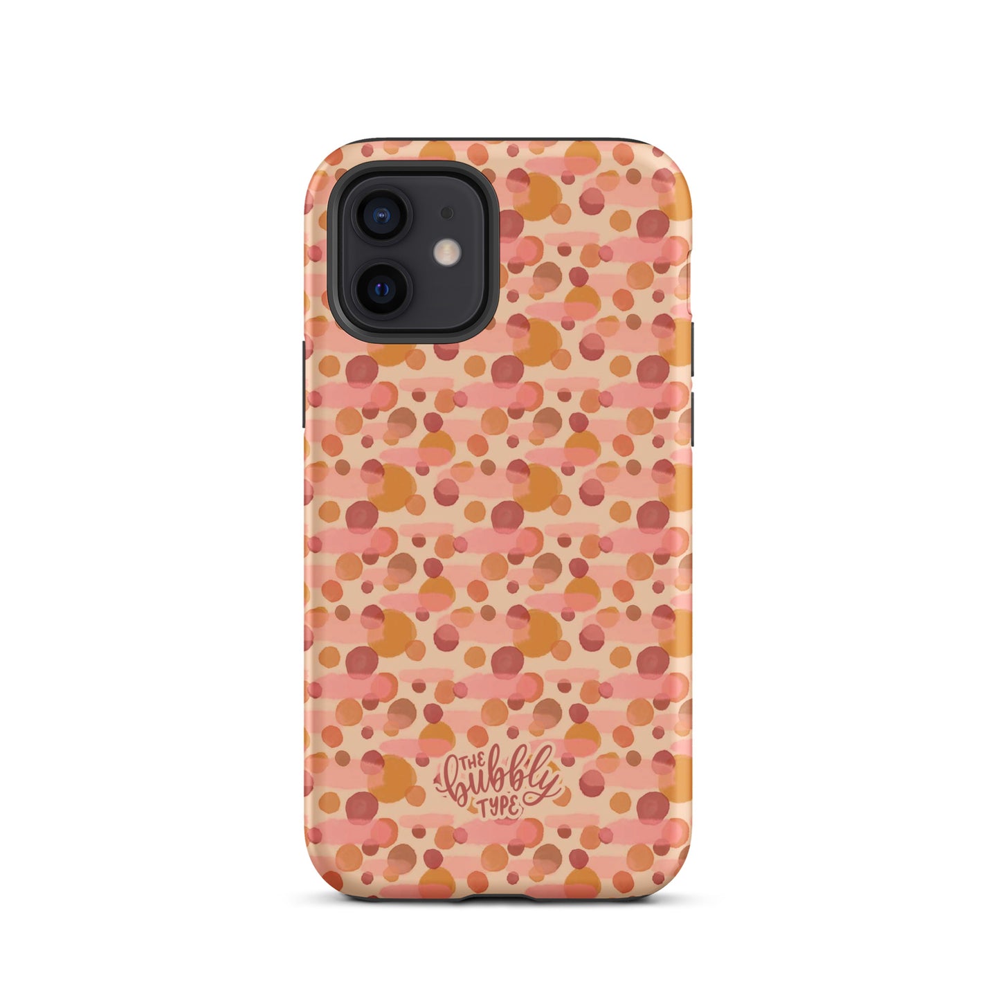 Boho Bubbles Tough iPhone case