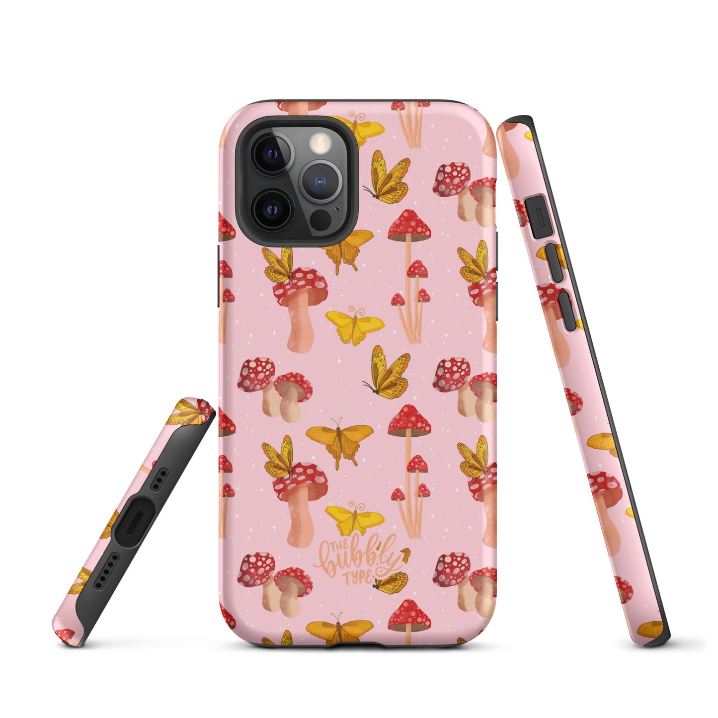 Butterflies & Mushrooms - Tough iPhone case