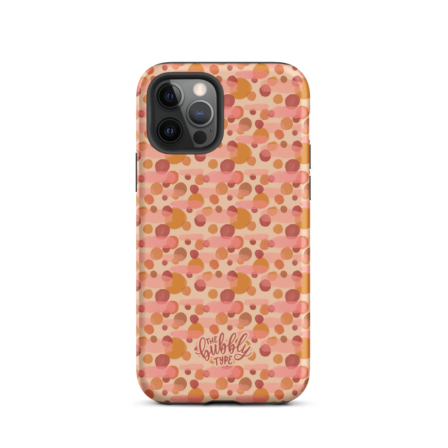 Boho Bubbles Tough iPhone case