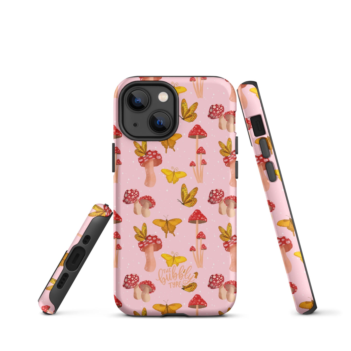 Butterflies & Mushrooms - Tough iPhone case