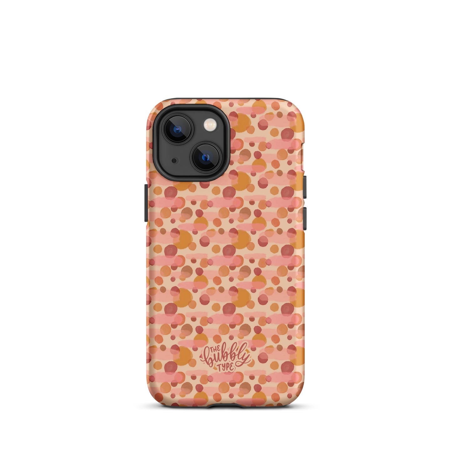 Boho Bubbles Tough iPhone case