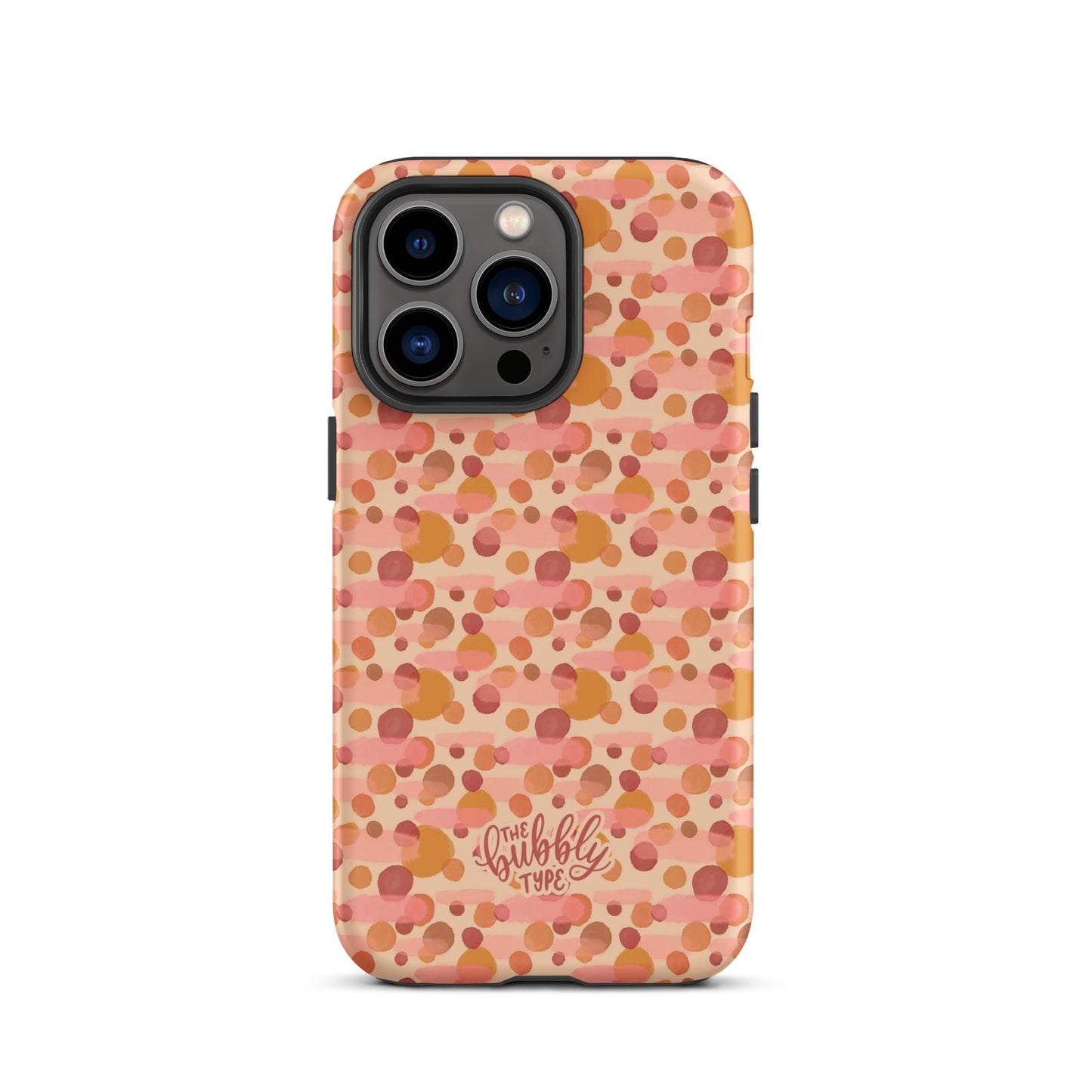 Boho Bubbles Tough iPhone case