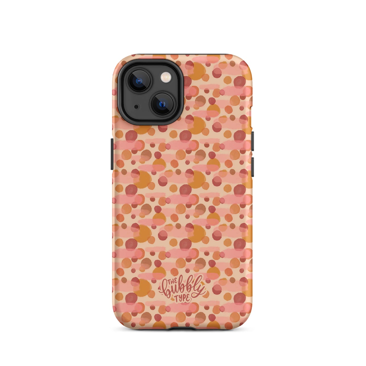 Boho Bubbles Tough iPhone case