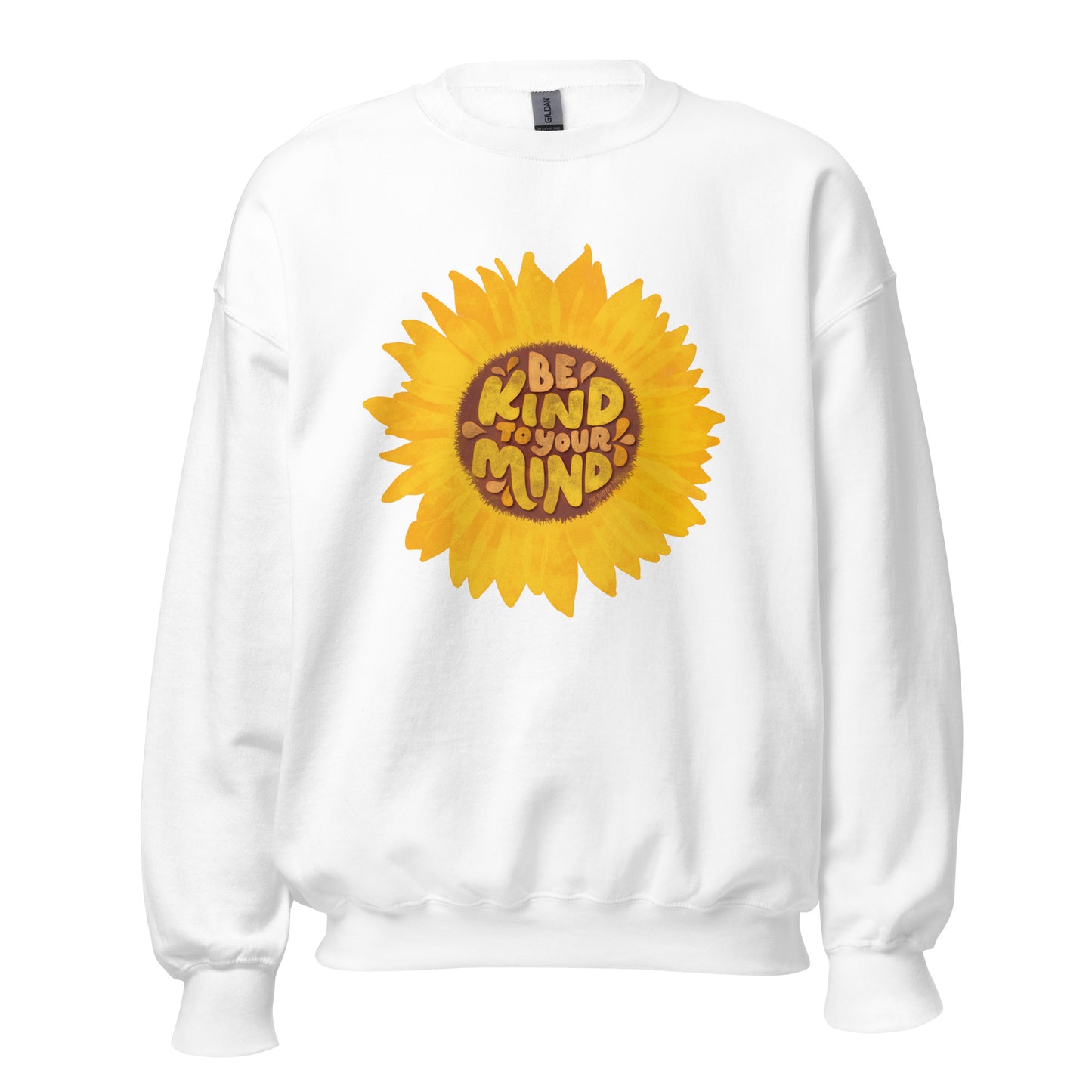 Be Kind To Your Mind (Sunflower) Unisex Jumper